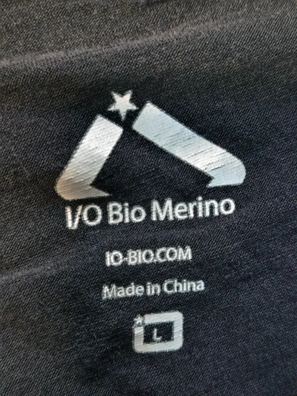 I/O Bio Merino Austrailian Wool Base Layer Leggings Black Size L